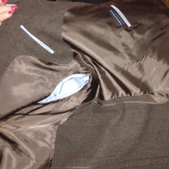 Brow suit jacket %wool - Picture 4 of 4